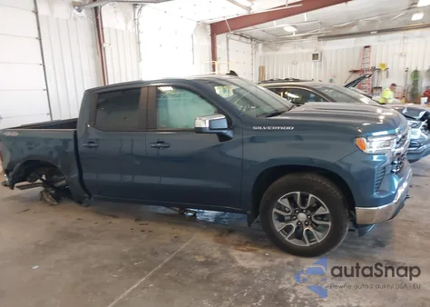 2024 Chevrolet Silverado 1500 4Wd Short Bed Lt With 2Fl from USA, damaged, VIN 1GCPDKEKXRZ184977